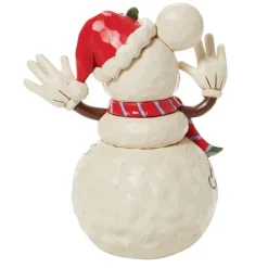 Enesco Figuras Disney De Colección ^Figura Decorativa Muñeco de Nieve Mickey Mouse (Disney)