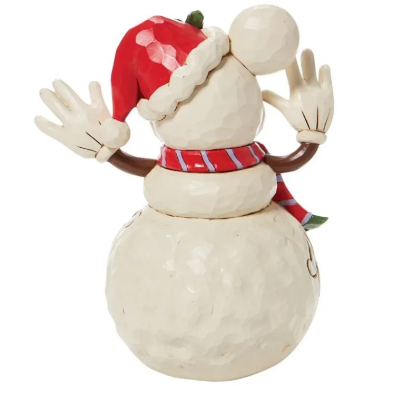 Enesco Figuras Disney De Colección ^Figura Decorativa Muñeco de Nieve Mickey Mouse (Disney)