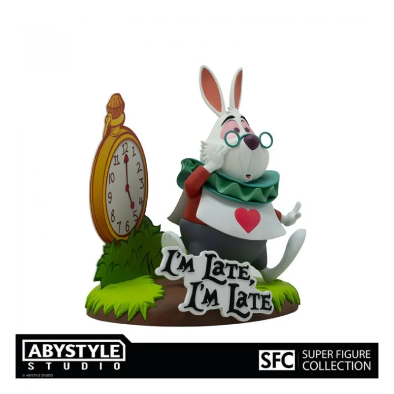 Outlet Figura del Conejo Blanco 10 cm Alicia en el país de las maravillas Películas Y Personajes De Disney ·Alicia Y Cheshire|Figuras Disney De Colección