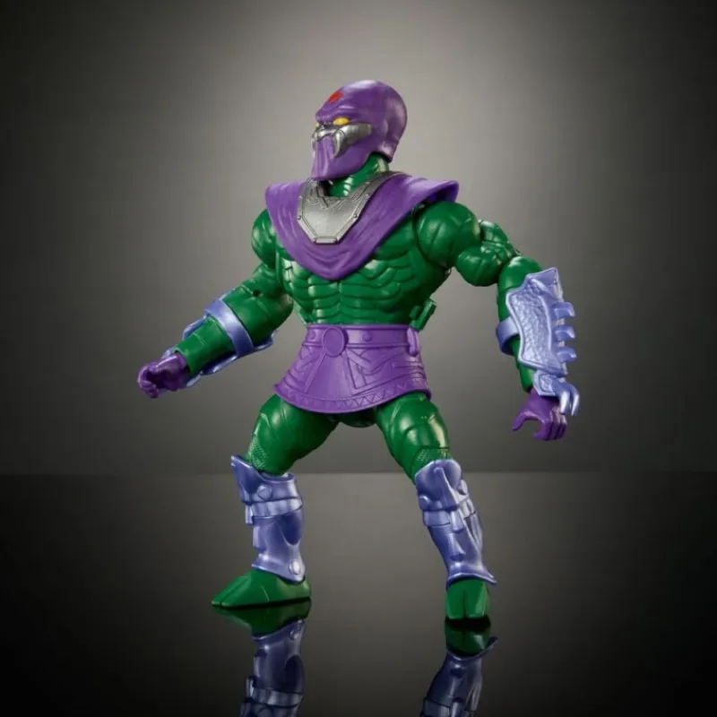 Mattel Las Tortugas Ninja^Figura Deluxe King Hiss MOTU x TMNT 14 cm