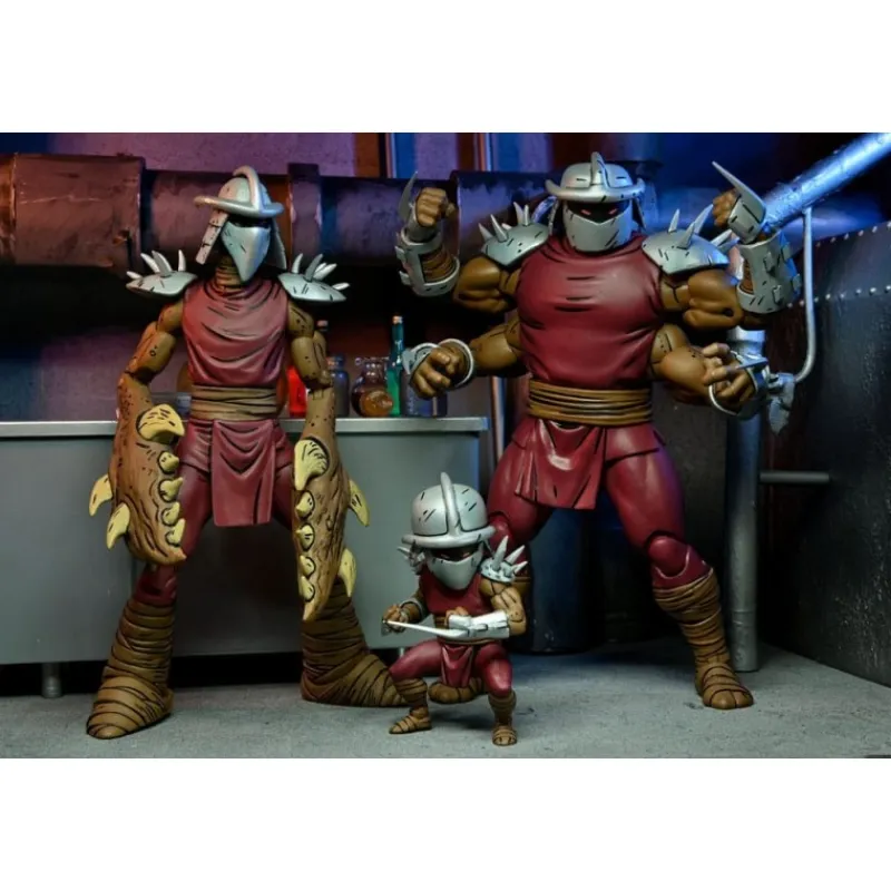 Discount Figura Deluxe Shredder Clone & Mini Shredder de Tortugas Ninja Mirage Comics Las Tortugas Ninja