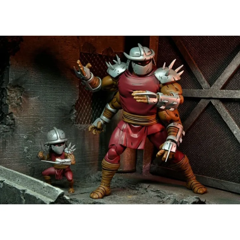 Discount Figura Deluxe Shredder Clone & Mini Shredder de Tortugas Ninja Mirage Comics Las Tortugas Ninja