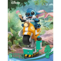 Outlet Figura Diorama Stitch Moto D-Stage Disney 16 cm Películas Y Personajes De Disney ·Lilo Y Stitch|Figuras Disney De Colección