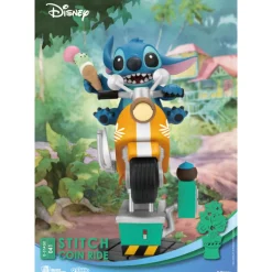 Outlet Figura Diorama Stitch Moto D-Stage Disney 16 cm Películas Y Personajes De Disney ·Lilo Y Stitch|Figuras Disney De Colección