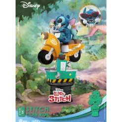 Outlet Figura Diorama Stitch Moto D-Stage Disney 16 cm Películas Y Personajes De Disney ·Lilo Y Stitch|Figuras Disney De Colección