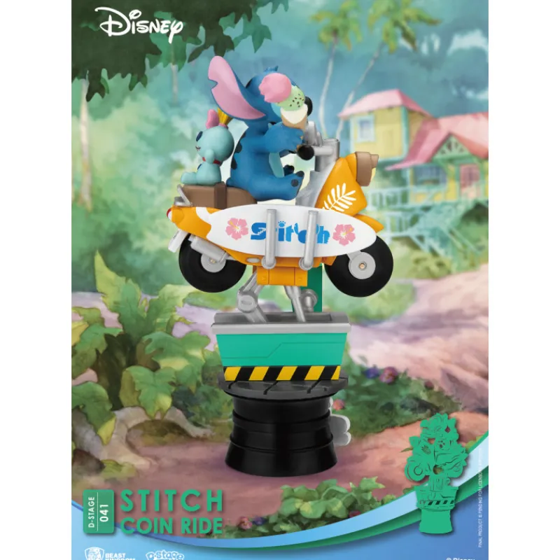 Outlet Figura Diorama Stitch Moto D-Stage Disney 16 cm Películas Y Personajes De Disney ·Lilo Y Stitch|Figuras Disney De Colección