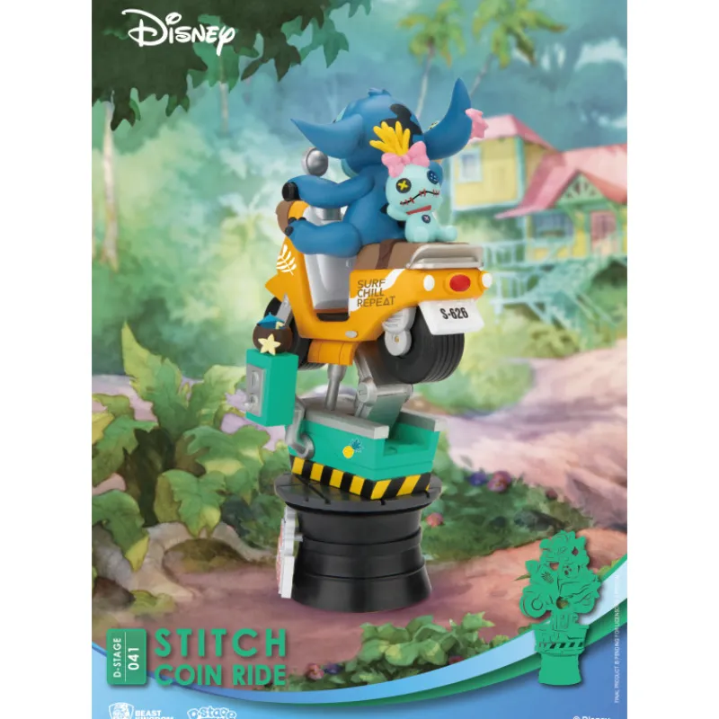 Outlet Figura Diorama Stitch Moto D-Stage Disney 16 cm Películas Y Personajes De Disney ·Lilo Y Stitch|Figuras Disney De Colección