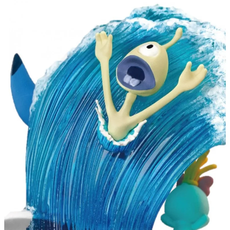 Figura Diorama Stitch Surf Disney 15 cm Películas Y Personajes De Disney ·Lilo Y Stitch|Figuras Disney De Colección