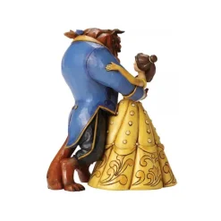 Enesco Películas Y Personajes De Disney ·Princesas Disney|Figuras Disney De Colección ^Figura Disney La Bella y la Bestia Jim Shore Dancing Couple 25th Anniversary