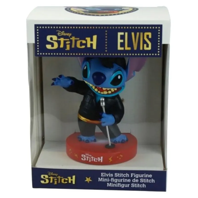 Enesco Películas Y Personajes De Disney ·Lilo Y Stitch|Figuras Disney De Colección ^Figura Disney Stitch Elvis Oficial de