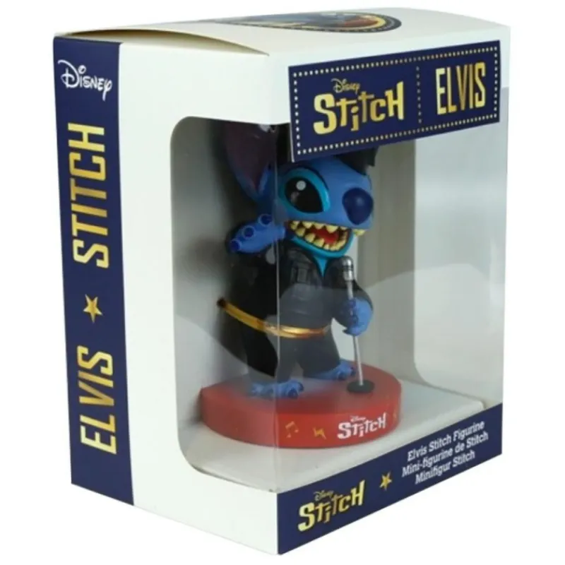 Enesco Películas Y Personajes De Disney ·Lilo Y Stitch|Figuras Disney De Colección ^Figura Disney Stitch Elvis Oficial de