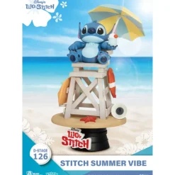 Clearance Figura D-Stage Stitch Summer Vibe - Películas Y Personajes De Disney ·Lilo Y Stitch|Figuras Disney De Colección