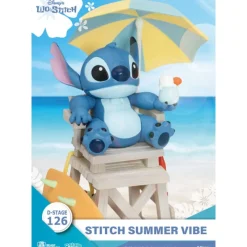 Clearance Figura D-Stage Stitch Summer Vibe - Películas Y Personajes De Disney ·Lilo Y Stitch|Figuras Disney De Colección