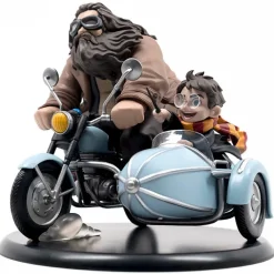 Beast Kingdom Replicas Colección Harry Potter^Figura Ed. Limitada Harry y Hagrid en Sidecar Harry Potter Q-Fig