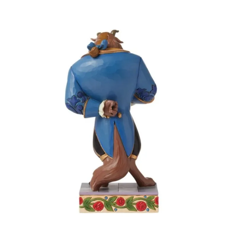 Enesco Películas Y Personajes De Disney ·La Bella Y La Bestia|Figuras Disney De Colección ^Figura Disney Bestia en Traje Oficial