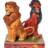 Otros Fabricantes Películas Y Personajes De Disney ·El Rey León|Figuras Disney De Colección ^Figura Enesco Disney El Rey León Simba y Scar 16.5 cm