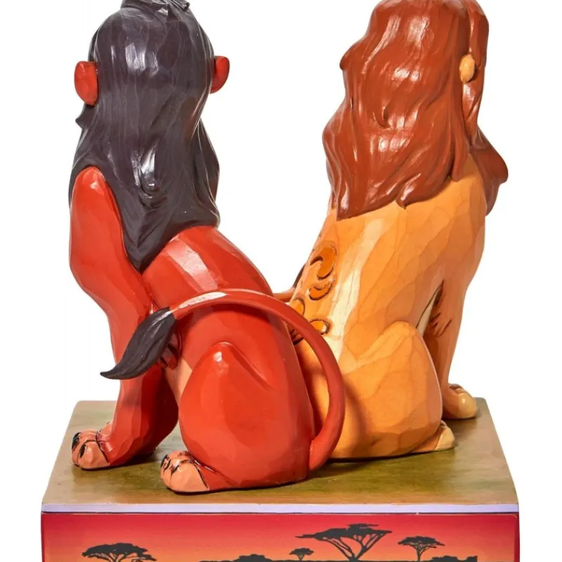 Otros Fabricantes Películas Y Personajes De Disney ·El Rey León|Figuras Disney De Colección ^Figura Enesco Disney El Rey León Simba y Scar 16.5 cm