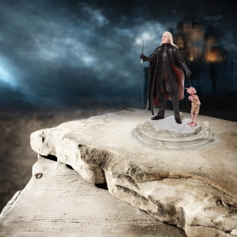 Enesco Figuras Harry Potter^Figura Harry Potter Lucius Malfoy y Dobby