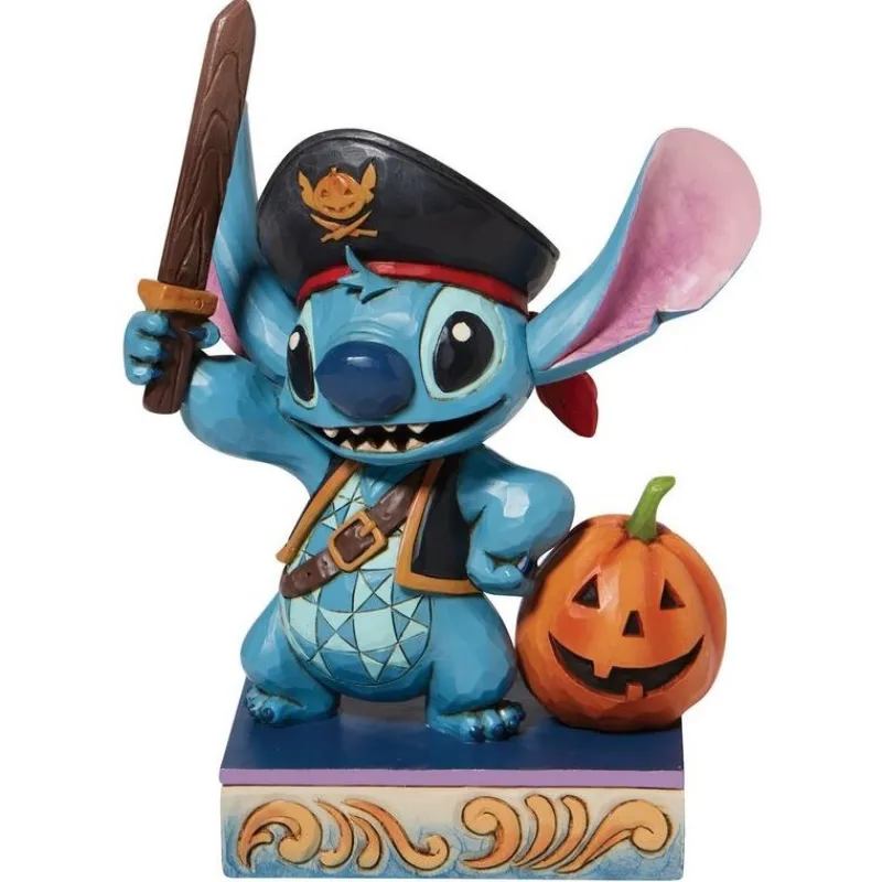 Enesco Películas Y Personajes De Disney ·Lilo Y Stitch|Figuras Disney De Colección ^Figura Stitch Pirata Adorable