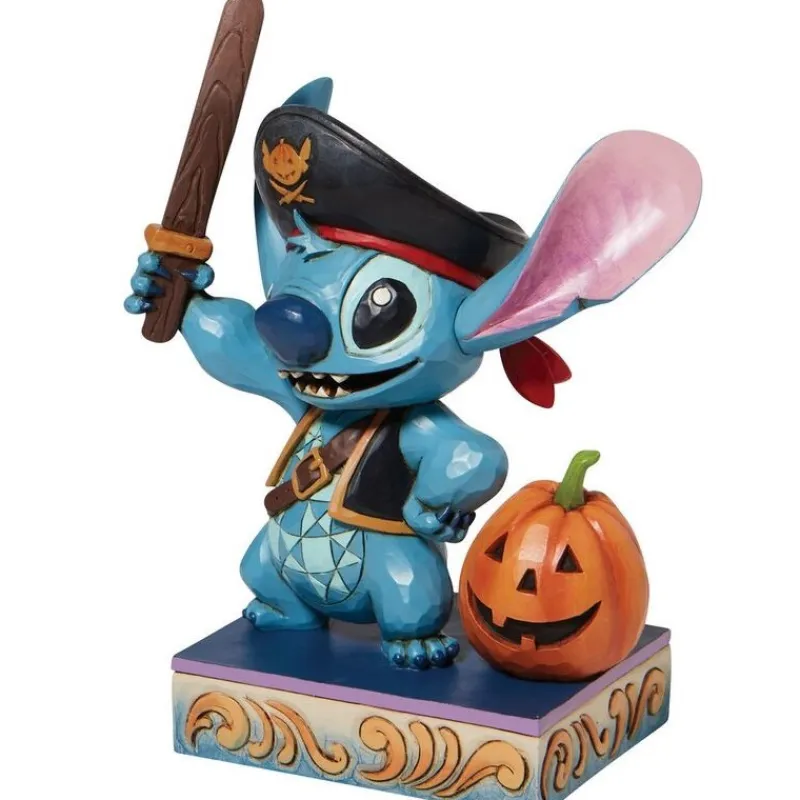 Enesco Películas Y Personajes De Disney ·Lilo Y Stitch|Figuras Disney De Colección ^Figura Stitch Pirata Adorable