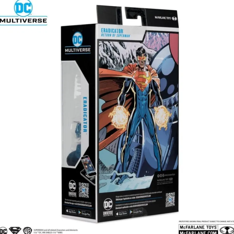 McFarlane Toys Regalos De Superhéroes Dc|Figuras Dc^Figura Eradicator DC Multiverse 18 cm (Platinum Edition)