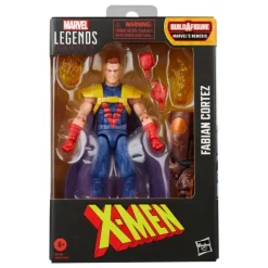 Hot Figura Fabian Cortez X-Men Marvel Legends de 15 cm Superhéroes Marvel|Coleccionismo Marvel