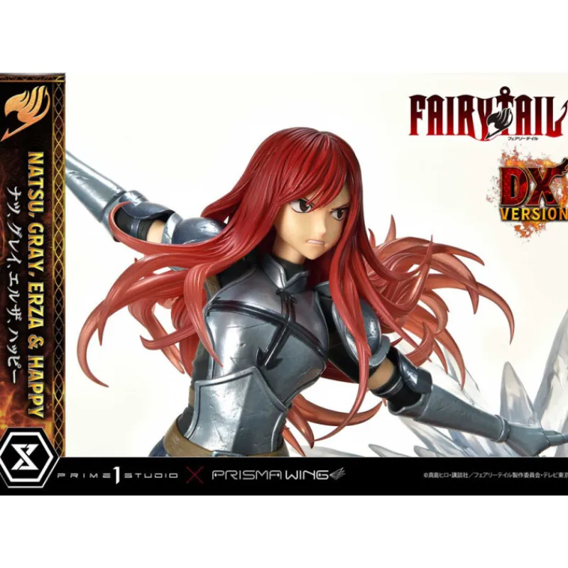 Clearance Figura Fairy Tail 1/6 Natsu, Gray, Erza, Happy Figuras