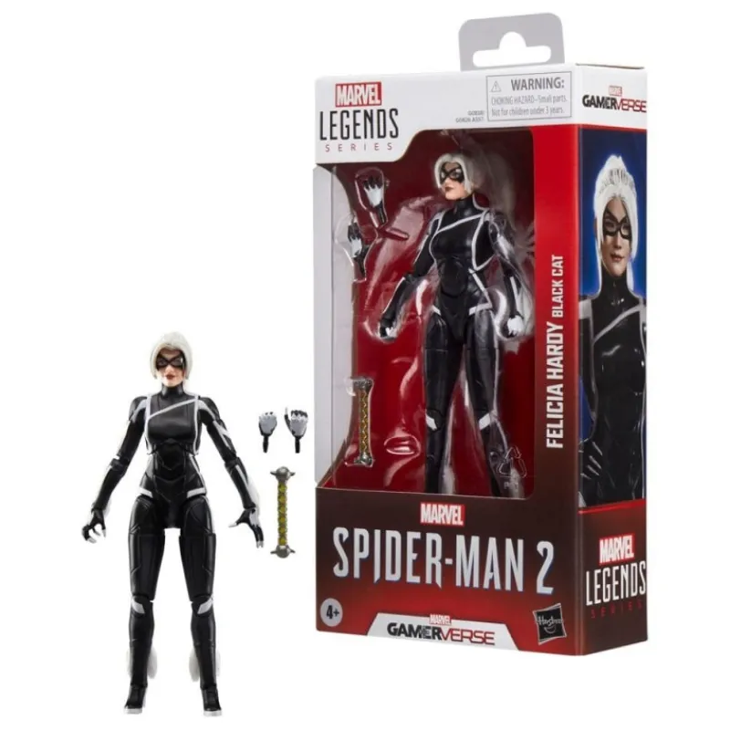 Outlet Figura Felicia Hardy Black Cat 15 cm Marvel Legends Gamerverse Superhéroes Marvel|Coleccionismo Marvel