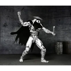 Neca Las Tortugas Ninja^Figura Foot Assassin Black and White 18 cm de