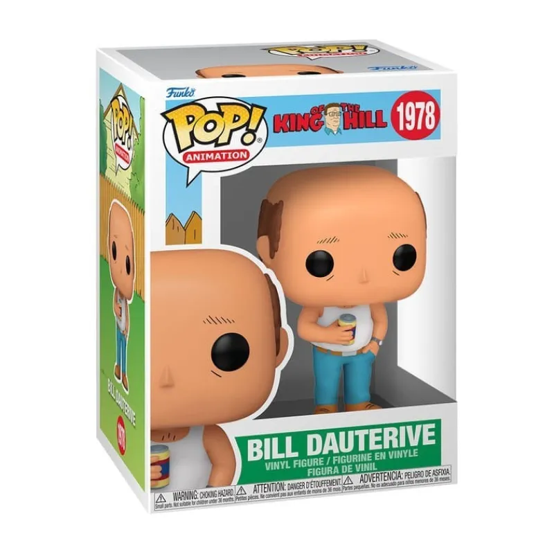 Discount Figura POP! Bill Dauterive 9 cm King of the Hill Regalos De Otras Series