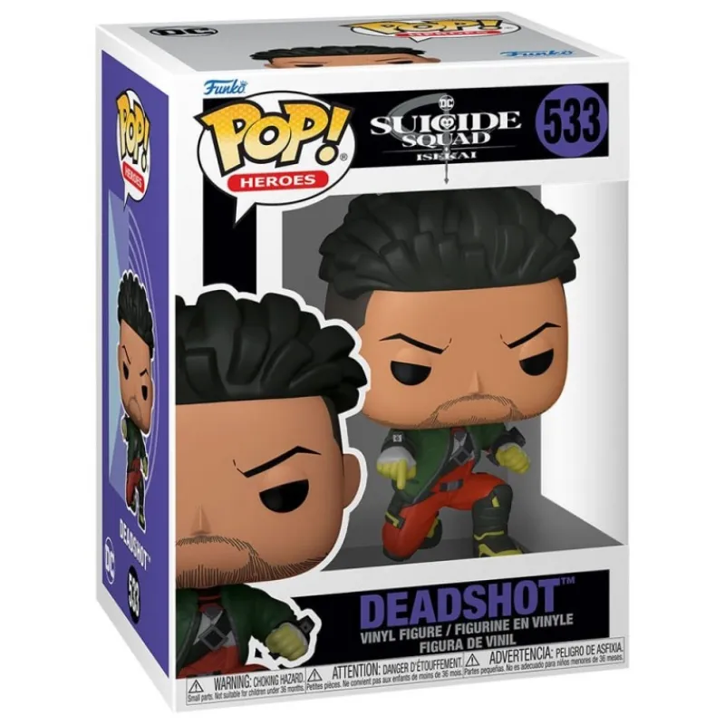 Funko Regalos De Villanos Dc|Funko Dc^Figura POP! Deadshot Suicide Squad Isekai 9 cm