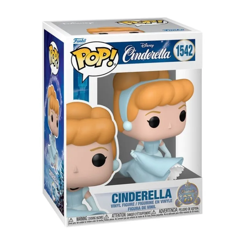 Funko Películas Y Personajes De Disney ·Cenicienta|Funko Pop Disney^Figura POP! Disney Cenicienta 75 Aniversario 9 cm