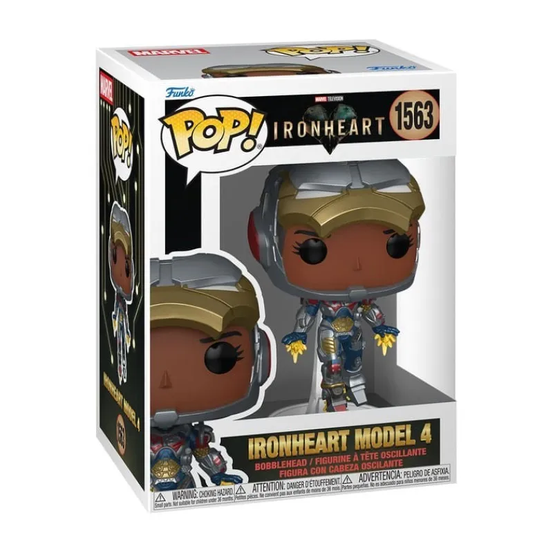 Funko Superhéroes Marvel|Funko Marvel^Figura POP! Ironheart Armor Model 4 Marvel