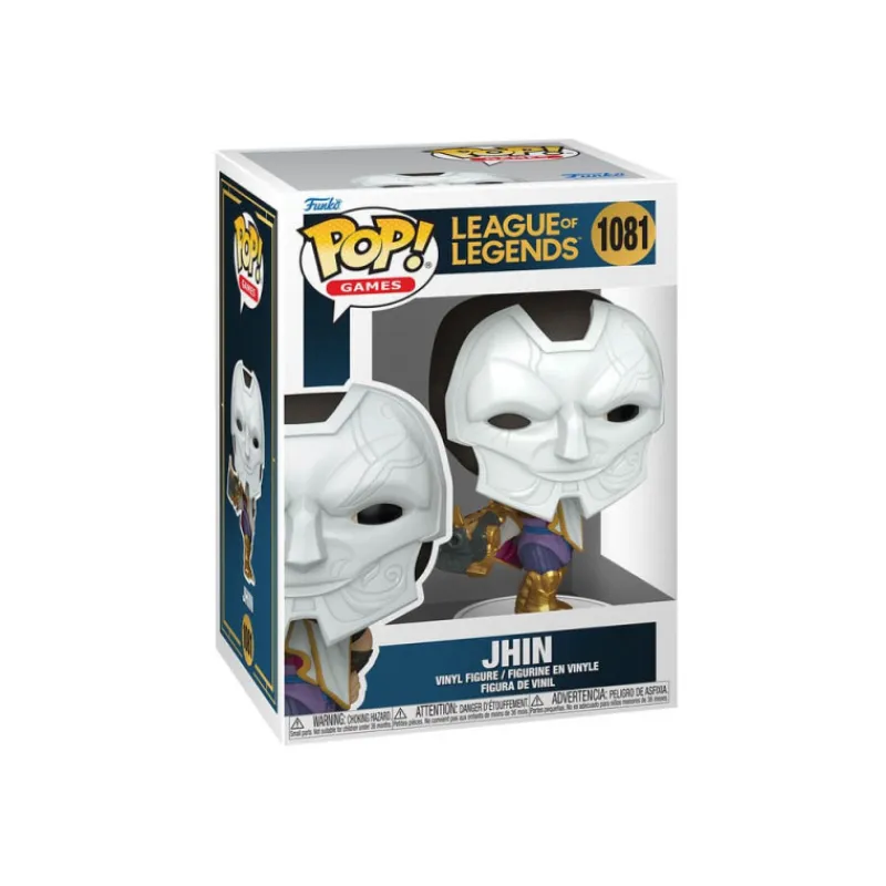 Funko Regalos Y Coleccionismo Para Gamers - Cosas De Videojuegos Míticos|Descuentos Gaming^Figura POP! Jhin de League of Legends de 9 cm