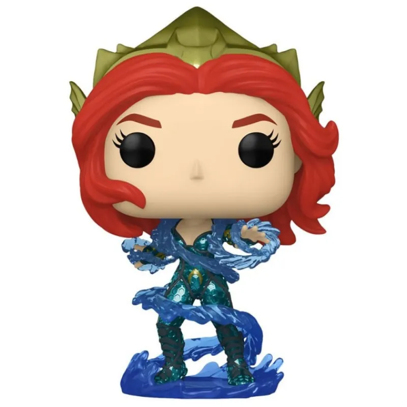 Funko Regalos De Superhéroes Dc|Figuras Dc^Figura POP! Mera Aquaman y el Reino Perdido 9 cm
