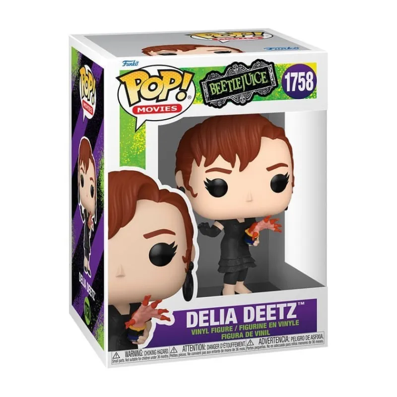 Figura POP! Movies Delia Deetz Beetlejuice 9 cm Vinilo Beetlejuice