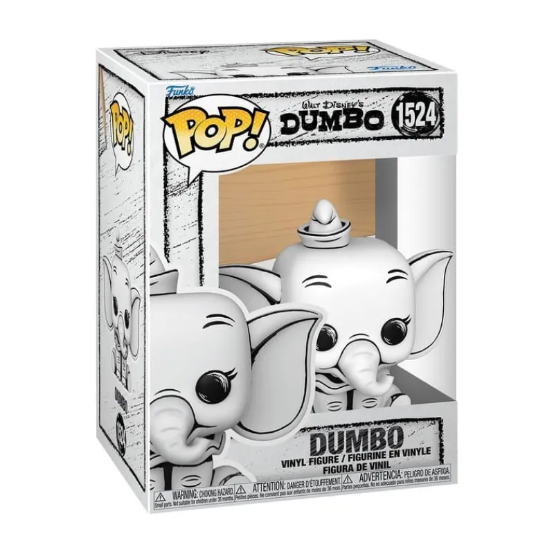 Funko Películas Y Personajes De Disney ·Dumbo|Funko Pop Disney^Figura POP! Sketched Dumbo 9 cm