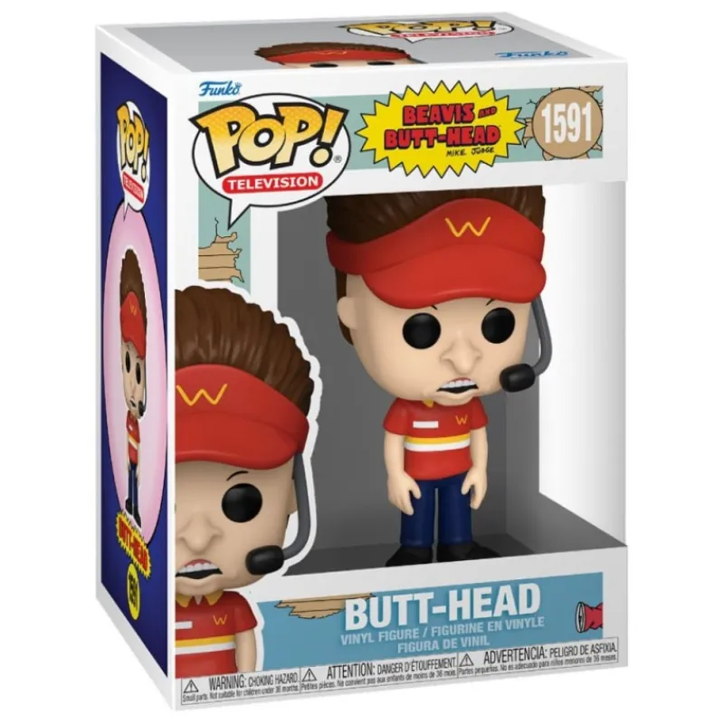 Outlet Figura POP! TV Butt-head 9 cm Vinilo Regalos De Otras Series