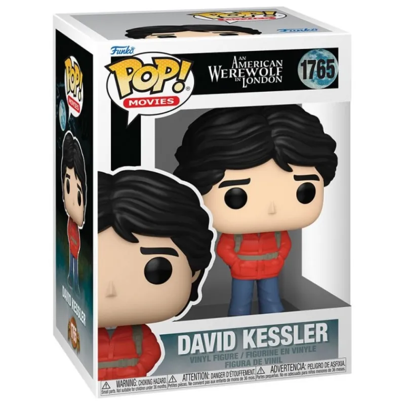 Funko Coleccionismo De Miedo Y Terror|Funkos De Miedo^Figura POP! Un Hombre Lobo Americano en Londres David Kessler 9 cm