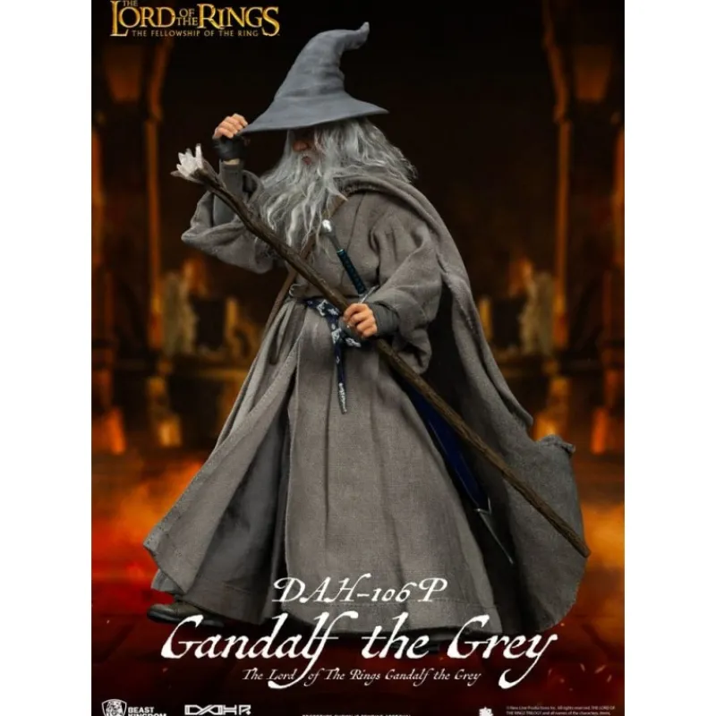Beast Kingdom Figuras El Señor De Los Anillos ^Figura Gandalf el Gris 21 cm Dynamic 8ction Heroes