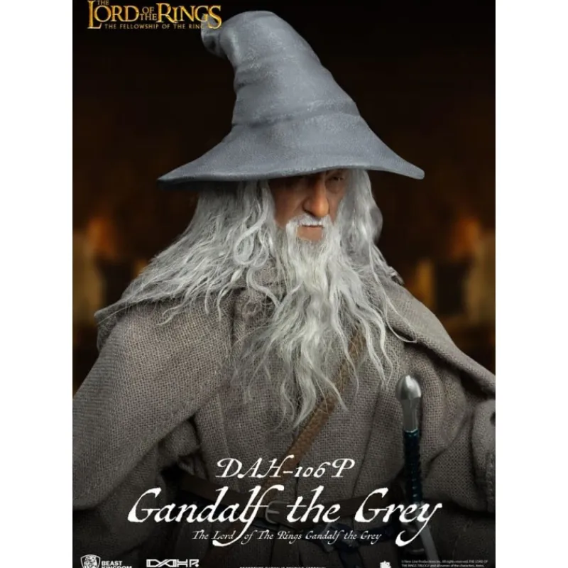 Beast Kingdom Figuras El Señor De Los Anillos ^Figura Gandalf el Gris 21 cm Dynamic 8ction Heroes