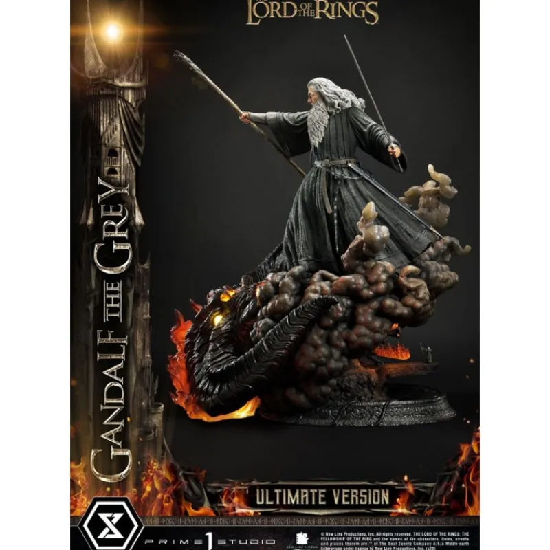 Prime 1 Studio Figuras El Señor De Los Anillos ^Figura Gandalf El Gris 1/4 El Señor de los Anillos