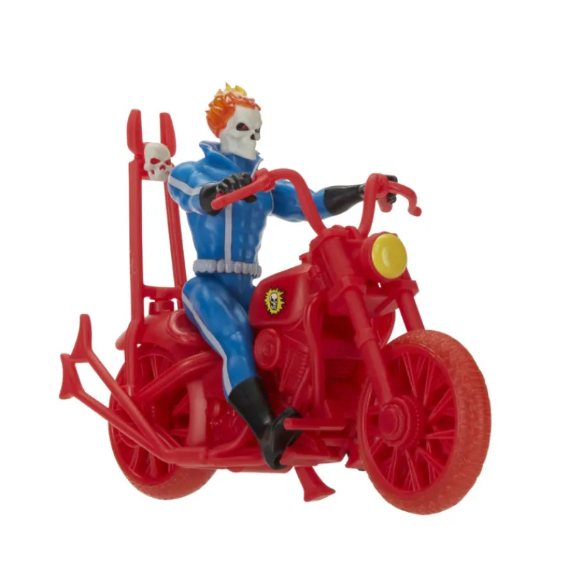 Discount Figura Ghost Rider Motorista Fantasma Con Moto Coleccionismo Marvel