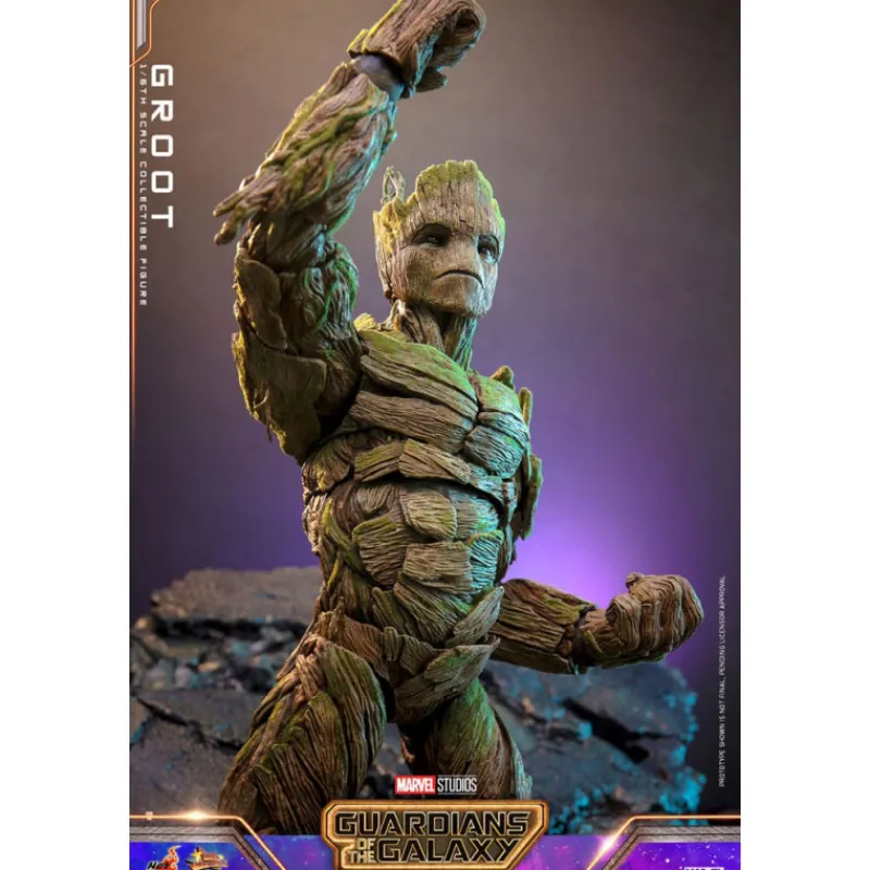 Figura Groot Guardianes de la Galaxia vol. 3 Superhéroes Marvel|Coleccionismo Marvel