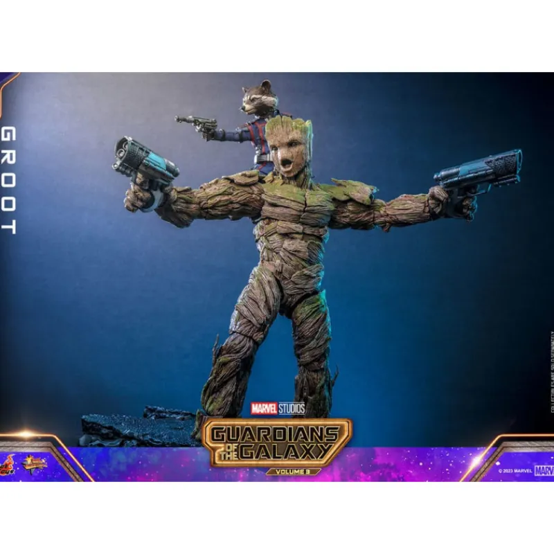 Figura Groot Guardianes de la Galaxia vol. 3 Superhéroes Marvel|Coleccionismo Marvel