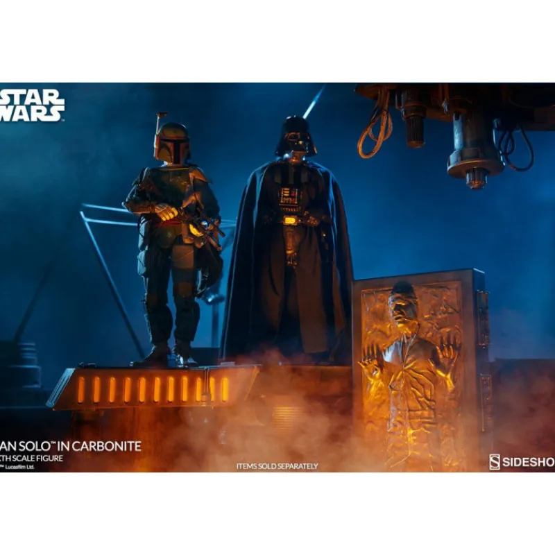 Best Figura Han Solo en Carbonita Star Wars 38 cm Sideshow Replicas Y Coleccionismo Star Wars