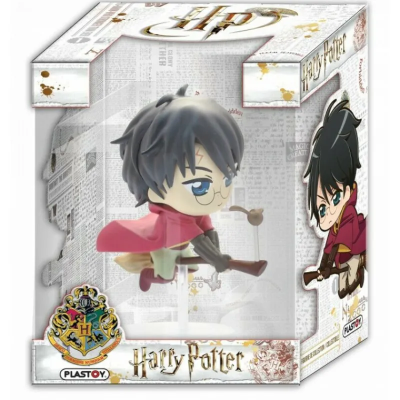 Plastoy Replicas Colección Harry Potter^Figura Harry Potter Quidditch 13 cm
