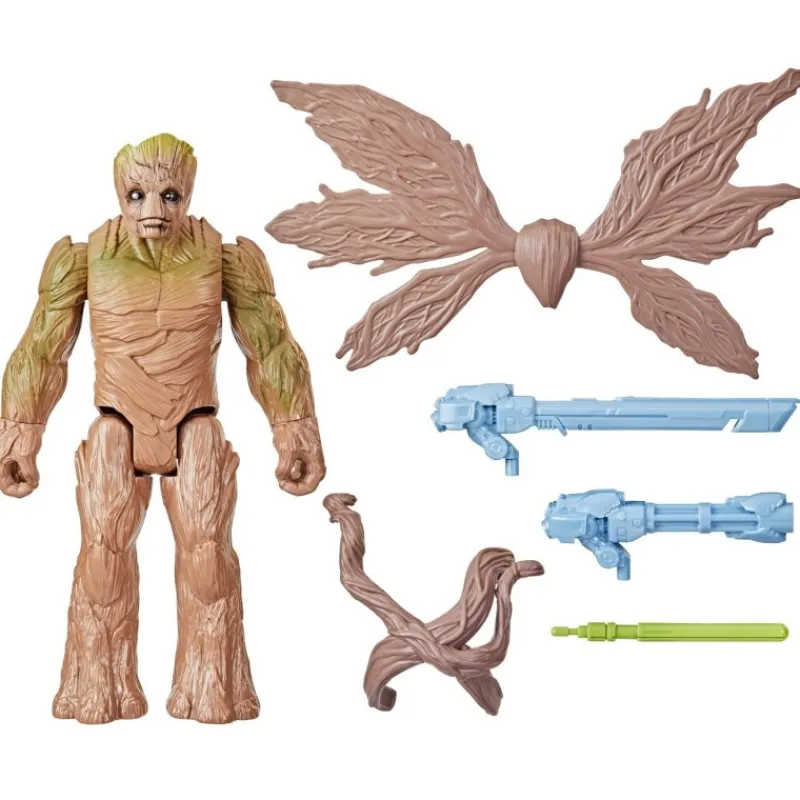 Niños Hasbro Marvel Y Dc Para Niños|Juguetes, Figuras Y Más Regalos Para Peques^Figura Blast 'N Battle Groot Guardianes de la Galaxia