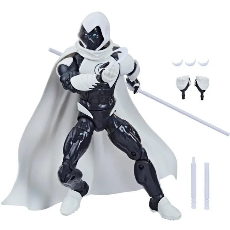 Hasbro Superhéroes Marvel|Coleccionismo Marvel^Figura Marvel Legends Moon Knight 15 cm