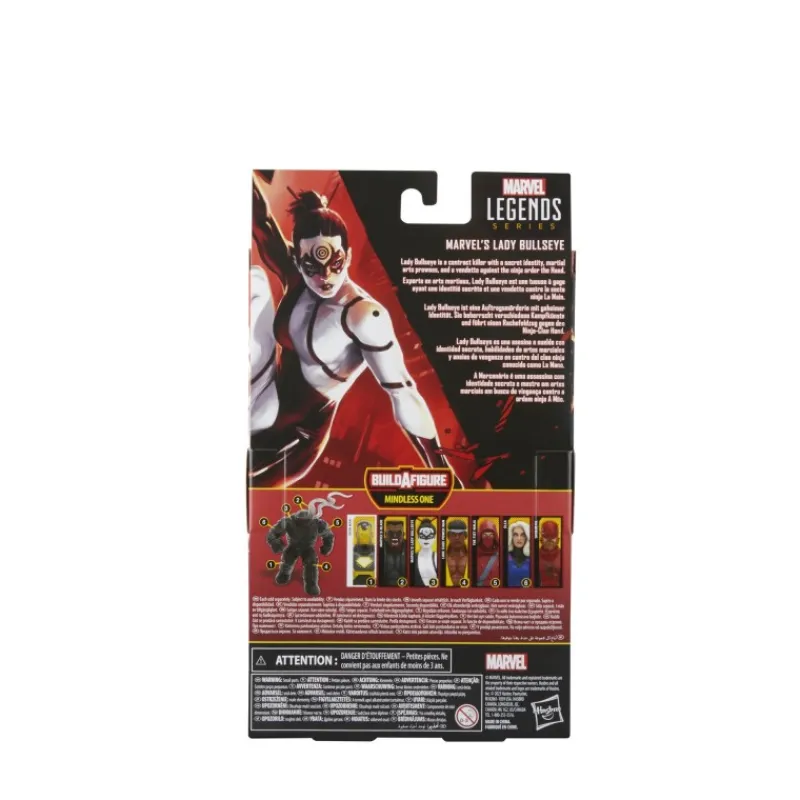 Figura Marvel Legends Lady Bullseye 15 cm Superhéroes Marvel|Coleccionismo Marvel